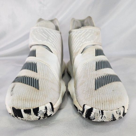 Adidas Harden B/E 3 Cloud White Shoes G26150 Quality Rare Comfort Men Size 5.5 - Picture 3 of 8